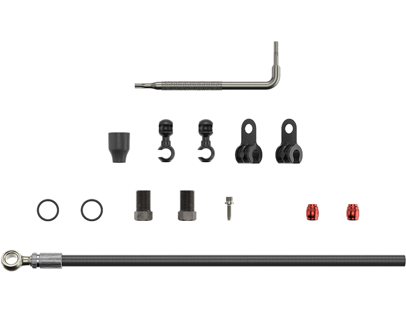 Balfes Bikes Sram Disc Brake Hydraulic Hose Kit 2000mm in Silver | Free postage over £30, £10 off first order, price match & 0% finance.