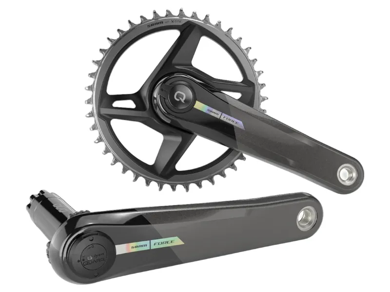 Sram Force D2 1x AXS Wide Road Power Meter Spindle DUB 40t in black-1