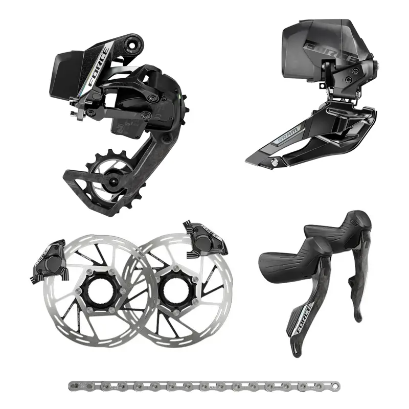 Balfes Bikes Sram SRAM Force AXS USB-C 2X E1 Electronic Hrd Groupset | Free postage over £30, £10 off first order, price match & 0% finance.