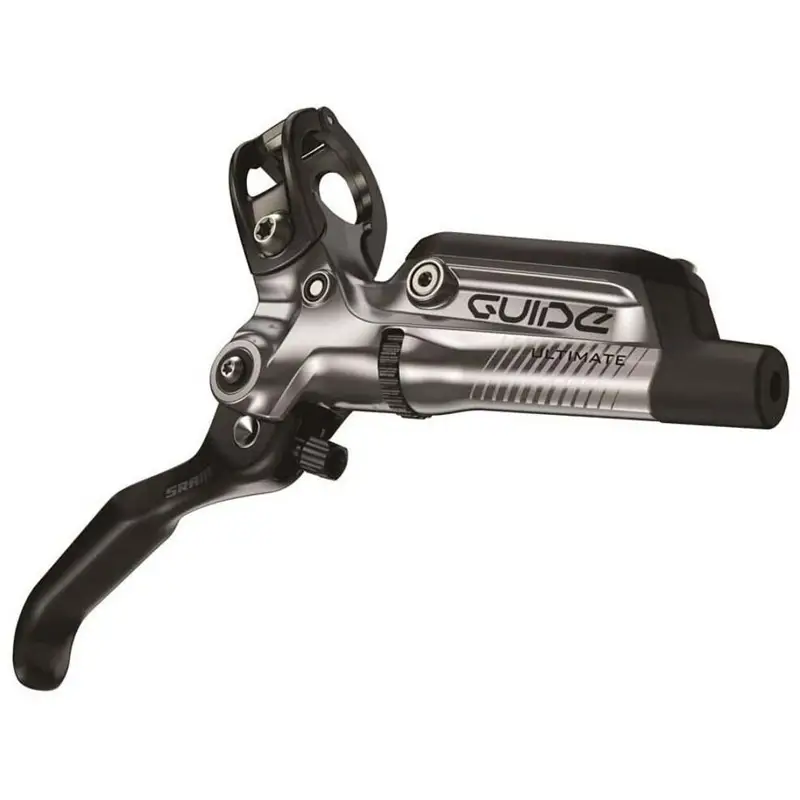 Balfes Bikes Sram Spare - Disc Brake Lever Assembly Carbon Lever Gen 2 - Assembled No Hose and Includes Barb and Olive - Guide Ultimate: ARTIC GREY | Free postage over £30, £10 off first order, price match & 0% finance.