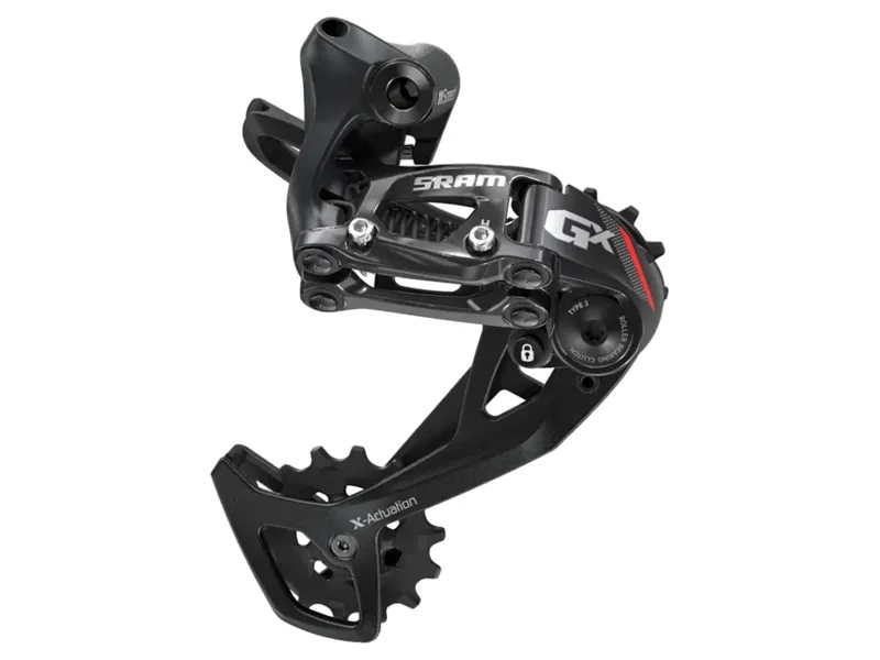 Sram GX 2x11-Speed Long Cage Rear Derailleur Medium in Red