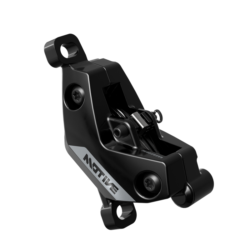 SRAM Motive Silver Disc Brake Lever and Caliper A2 in Black-2
