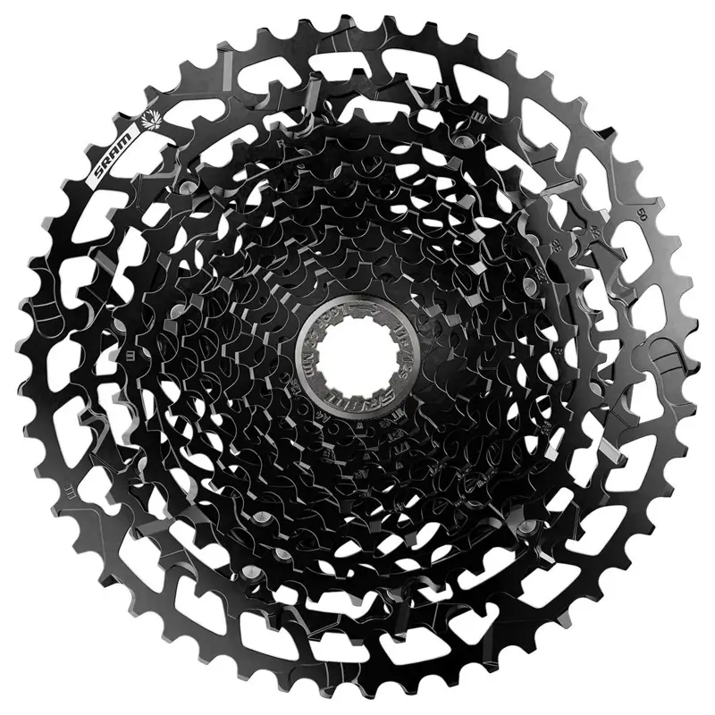 Balfes Bikes Sram SRAM PG-1210 Eagle Cassette 12 Speed 11-50T in Black | Free postage over £30, £10 off first order, price match & 0% finance.