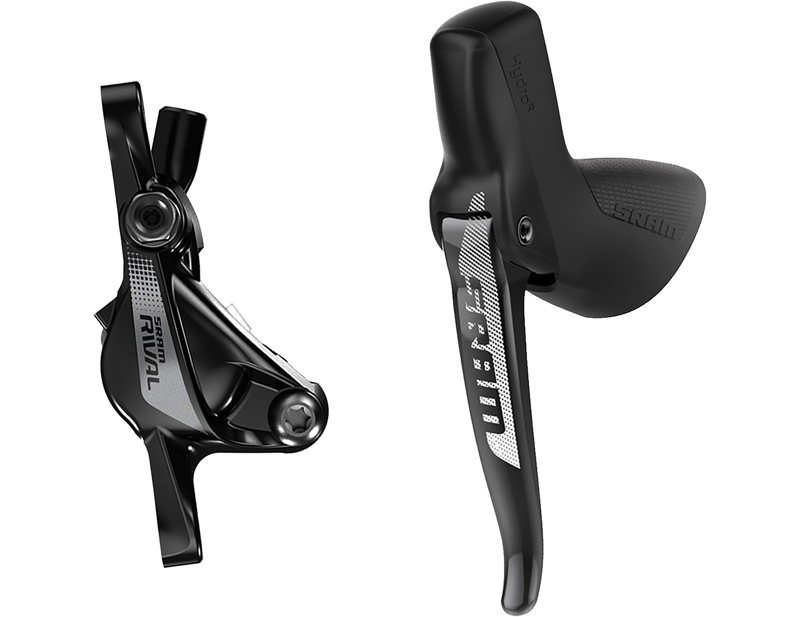 Balfes Bikes Sram SRAM Rival 1 Hydraulic Disc Brake Left Front Brake 950mm with Direct Mount Hardware in Black | Free postage over £30, £10 off first order, price match & 0% finance.