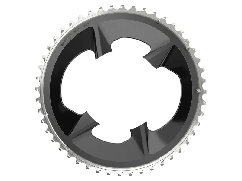 Balfes Bikes Sram SRAM RIVAL AXS Road 107BCD 2x12 46T With Cover Plate Chainring in Black | Free postage over £30, £10 off first order, price match & 0% finance.