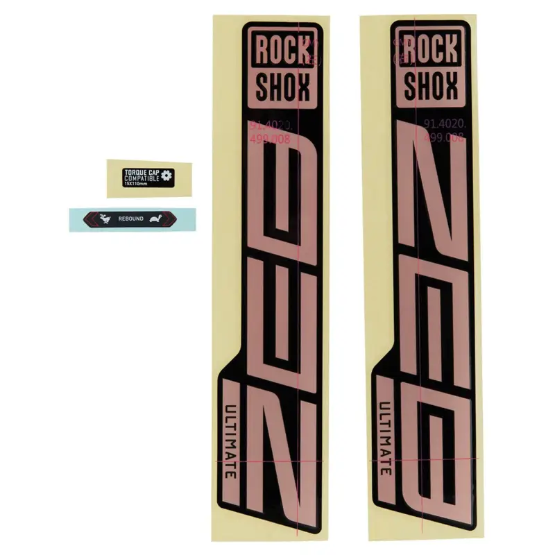 Balfes Bikes Sram Rockshox Zeb Ultimate 27/29 Fork Decal Kit in Matte Copper Foil | Free postage over £30, £10 off first order, price match & 0% finance.