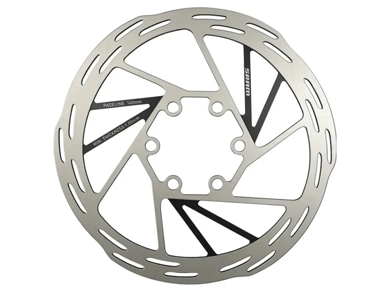 Sram Rotor Paceline 6 Bolt Rounded 2021 140mm in Silver