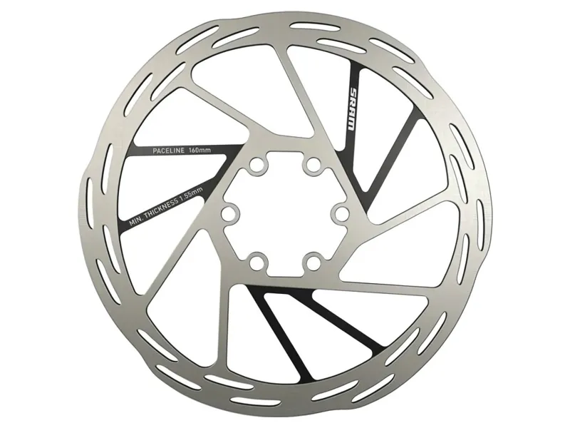Sram Rotor Paceline 6 Bolt Rounded 2021 160mm in Silver