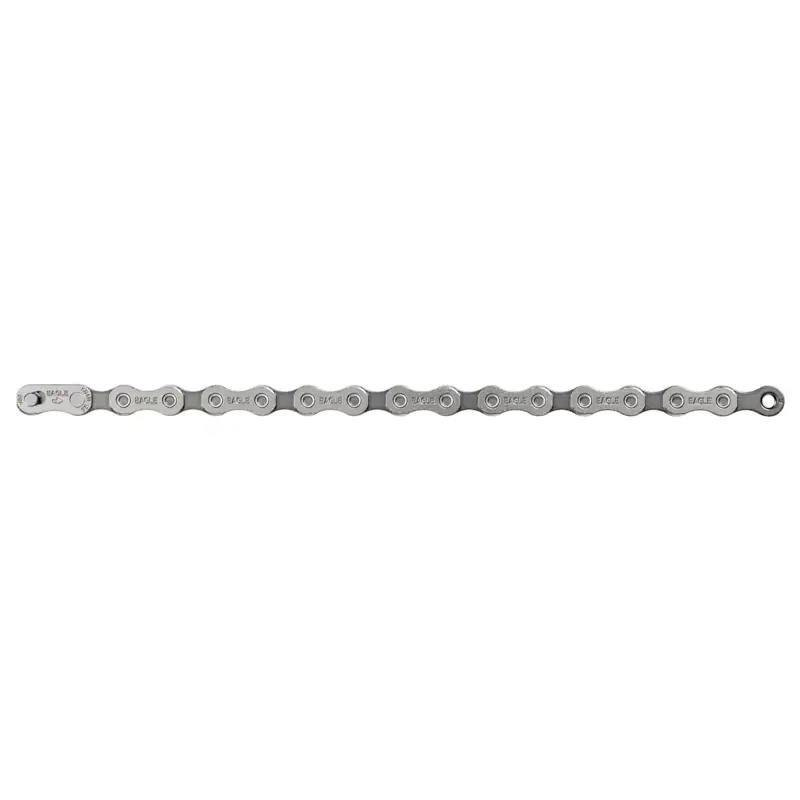 Balfes Bikes Sram SRAM S100 Eagle 12 Speed Chain 126 Links Powerlock in Silver | Free postage over £30, £10 off first order, price match & 0% finance.