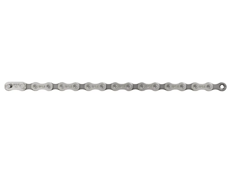 Balfes Bikes Sram SRAM S100 Eagle 12 Speed Chain 126 Links Powerlock in Silver | Free postage over £30, £10 off first order, price match & 0% finance.