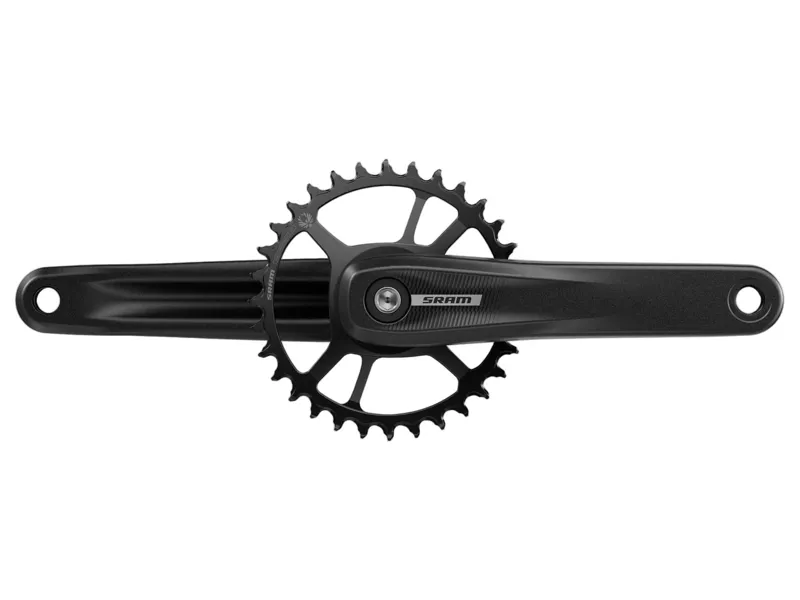 SRAM S100 Eagle Powerspline Crankset 32T Steel Chainring in Black