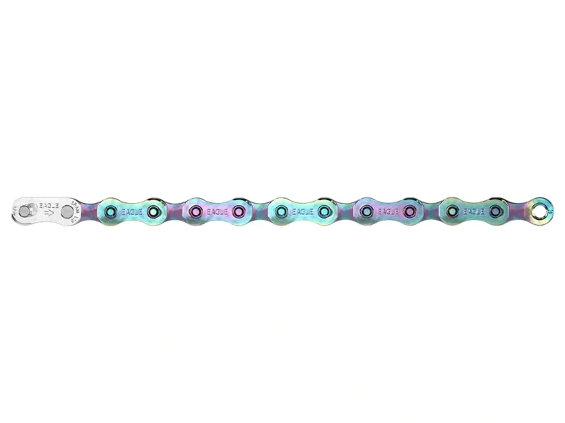 SRAM Eagle S500 Chain Solid Pin 126 Link 12 Speed in Rainbow