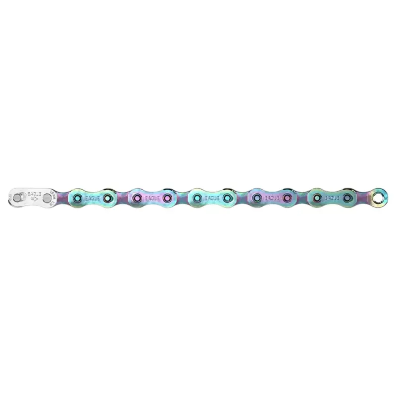 Balfes Bikes Sram SRAM Eagle S500 Chain Solid Pin 126 Link 12 Speed in Rainbow | Free postage over £30, £10 off first order, price match & 0% finance.