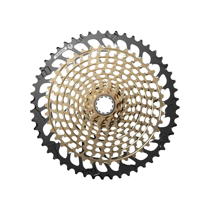 Balfes Bikes Sram SRAM XG-1299 Eagle 12 Speed Cassette 10-52T in Gold | Free postage over £30, £10 off first order, price match & 0% finance.