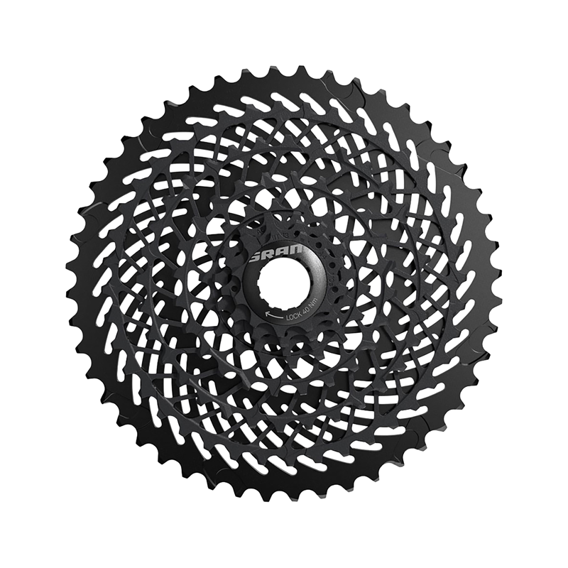 Balfes Bikes Sram SRAM XG-899 E-BLOCK X-Glide Cassette 8 Speed 11-48T in Black | Free postage over £30, £10 off first order, price match & 0% finance.