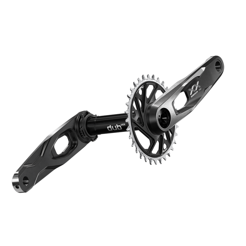 SRAM XX Downhill Transmission T-Type DUB 56.5 CL MTB Crankset in Black-1