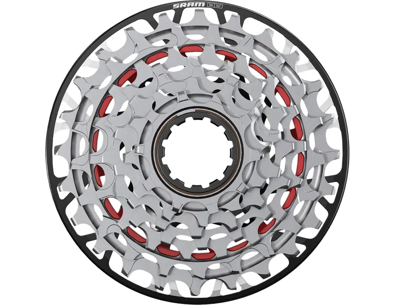 SRAM XX DH Transmission XS-797 T-Type 7 Speed Downhill Cassette Slim XD Driver Body in Silver