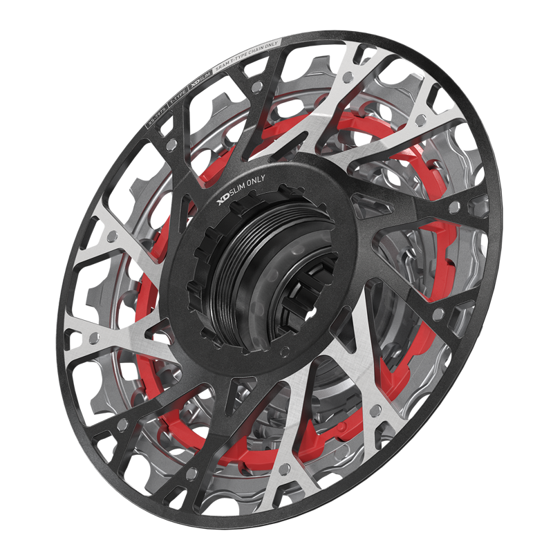 SRAM XX DH Transmission XS-797 T-Type 7 Speed Downhill Cassette Slim XD Driver Body in Silver-2