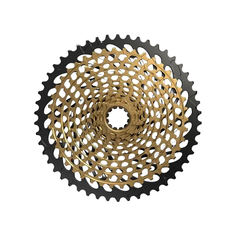 Balfes Bikes Sram XX1 Eagle XG-1299 Cassette 12 Speed 10-50t in Gold | Free postage over £30, £10 off first order, price match & 0% finance.