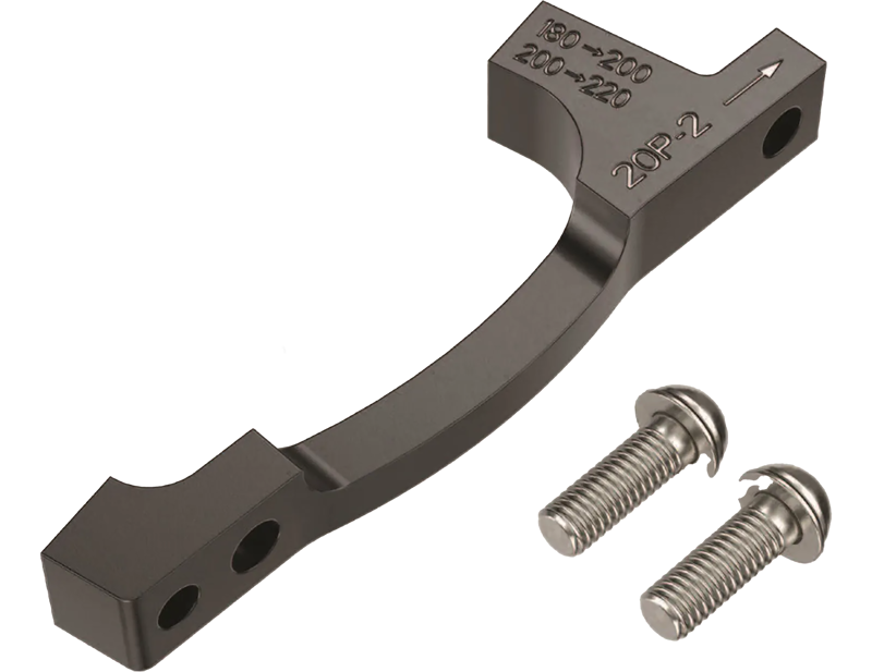 Balfes Bikes Sram SRAM Post Bracket - 20 P 2 - For Use With 200mm And 220mm Rotors Only:  180 To 200 Or 200 To 220 - Includes Titanium Bracket Mounting Bolts: | Free postage over £30, £10 off first order, price match & 0% finance.