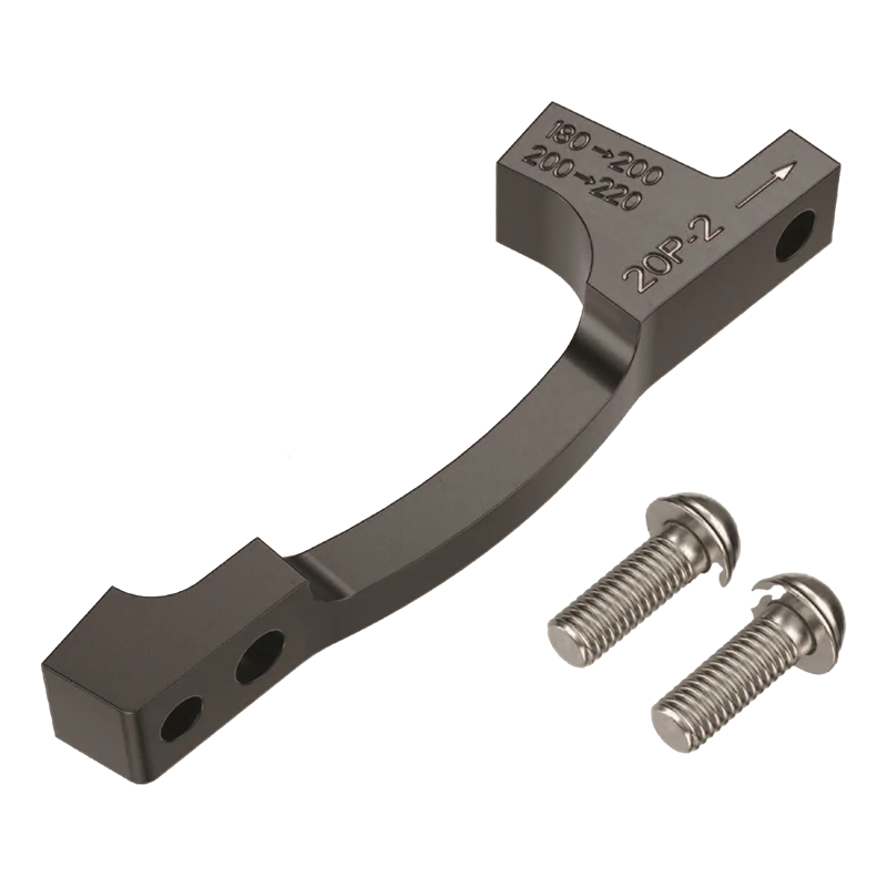 Balfes Bikes Sram SRAM Post Bracket - 20 P 2 - For Use With 200mm And 220mm Rotors Only: 180 To 200 Or 200 To 220 - Includes Titanium Bracket Mounting Bolts: | Free postage over £30, £10 off first order, price match & 0% finance.