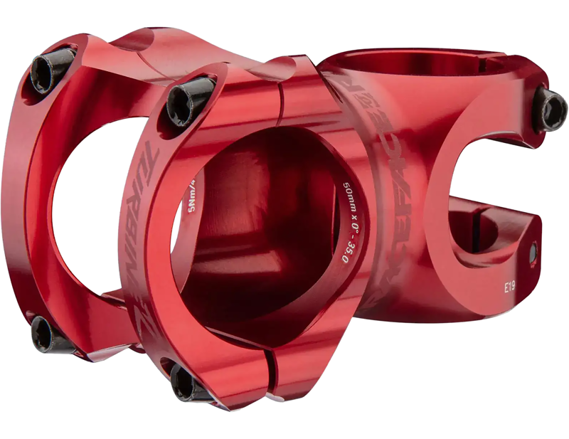 Balfes Bikes Race Face Turbine R 35 Stem in Red | Free postage over £30, £10 off first order, price match & 0% finance.