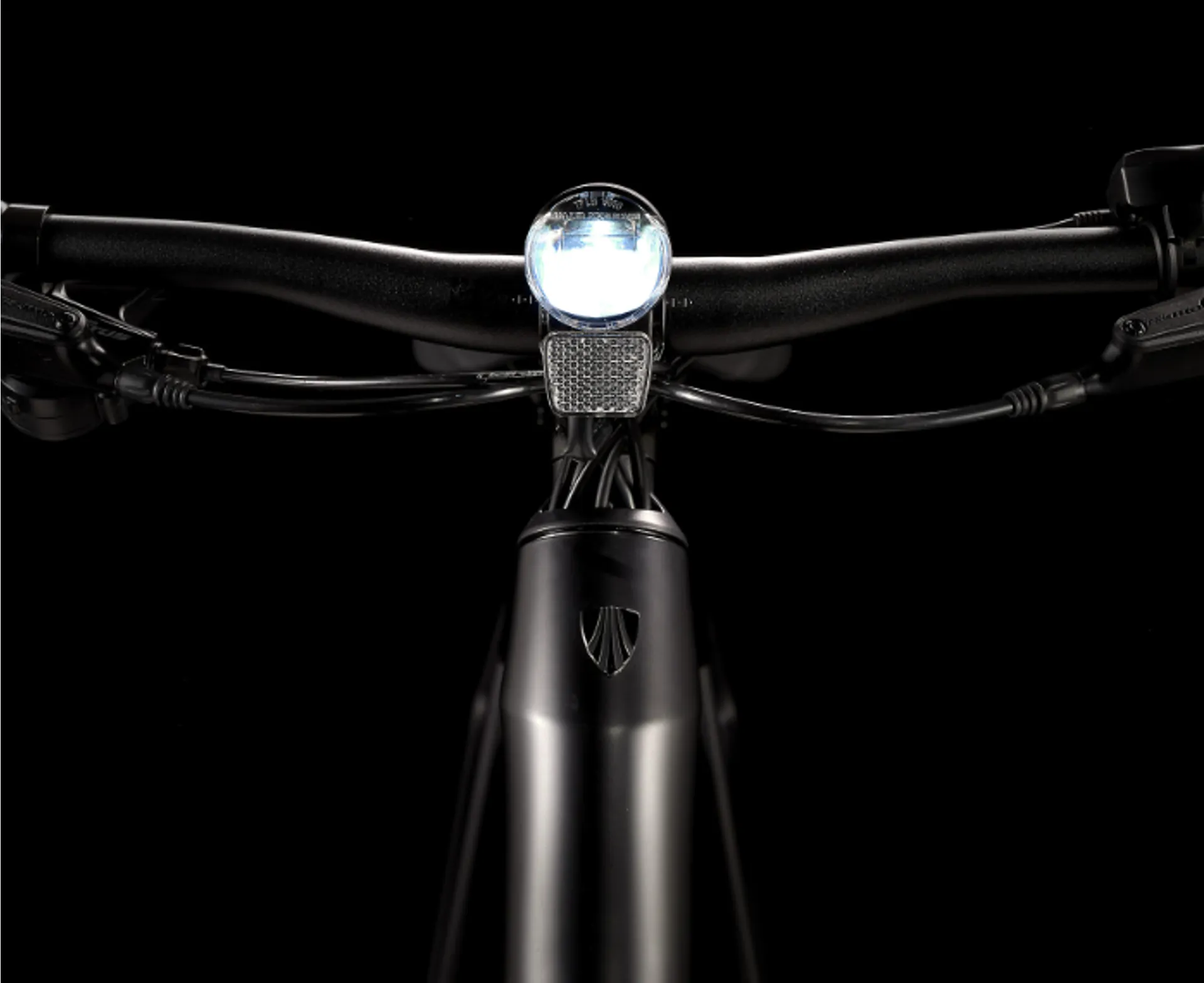 Trek Fx+ 2 Stagger Electric Hybrid Bike 2025 in Satin Black