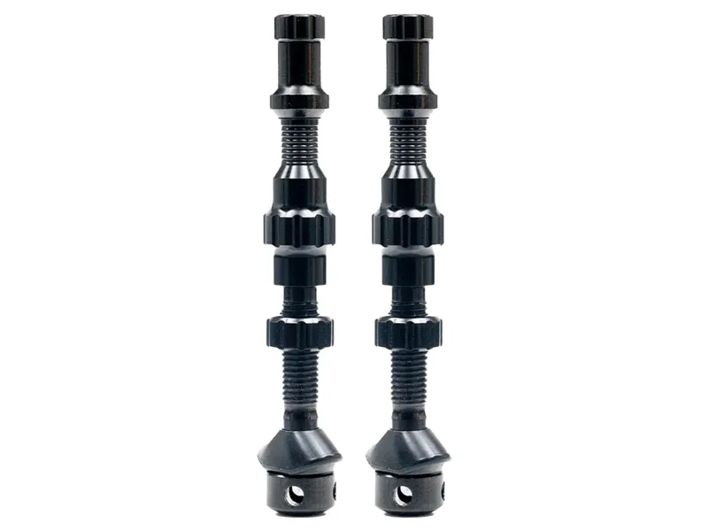 Stan's Notubes Tubeless Exo-Core Valves Pair X-Tall in Black