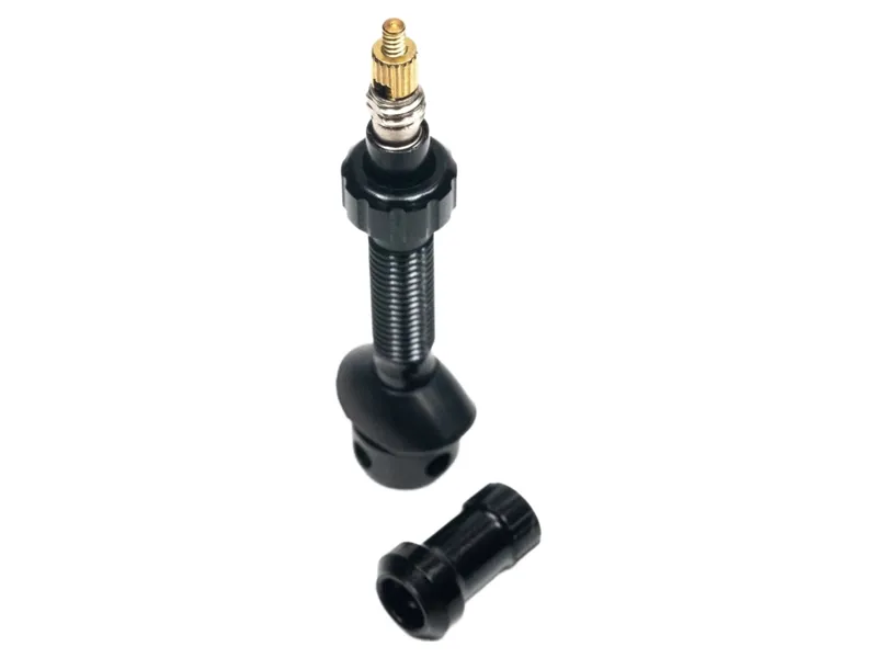 Stan's Notubes Tubeless Universal+ Valves Pair Tall in Black-1