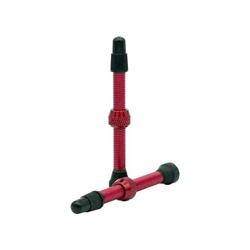Balfes Bikes Stans Alloy Presta Valve Stem 44mm 10pcs in Red | Free postage over £30, £10 off first order, price match & 0% finance.