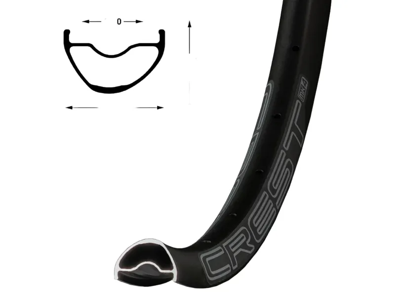 Stans Crest MK4 Rim 29 inch 32H in Black-2