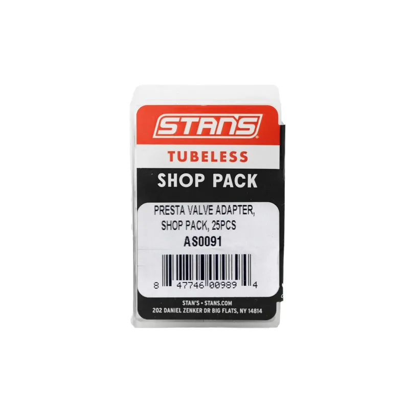 Stans Presta Valve Adapter Shop Pack 25pcs-2