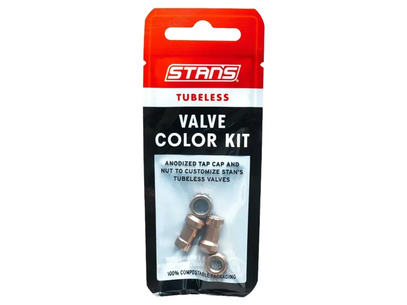 Stans Tubeless Valve Colour Kit in Copper-2
