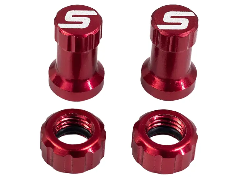 Stans Tubeless Valve Colour Kit in Red
