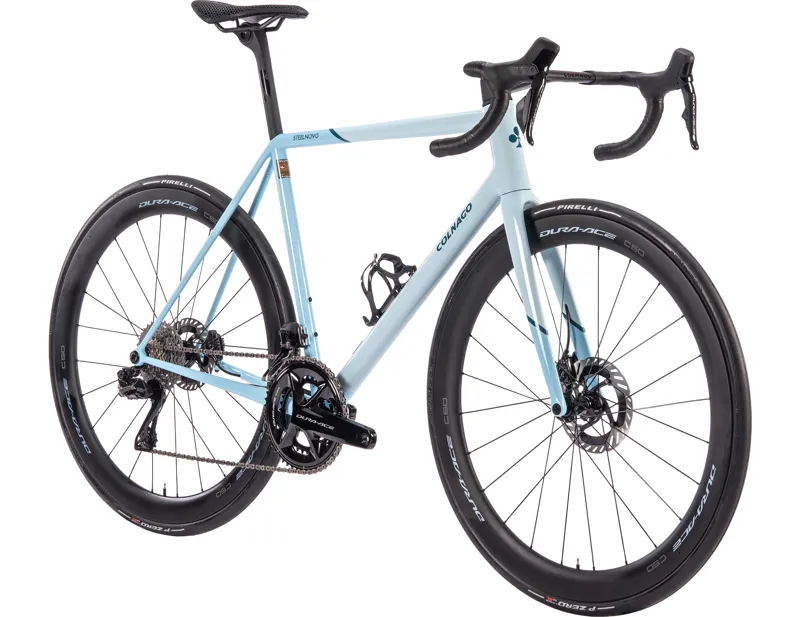 Colnago Steelnovo Steel Road Frame Set 2026 in SNLB Light Blue-3