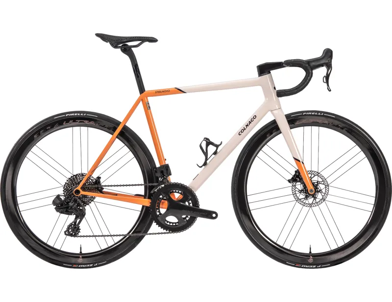 Colnago Steelnovo Steel Road Frame Set 2026 in SNPP Pastel Orange-2