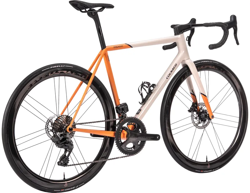 Colnago Steelnovo Steel Road Frame Set 2026 in SNPP Pastel Orange-4