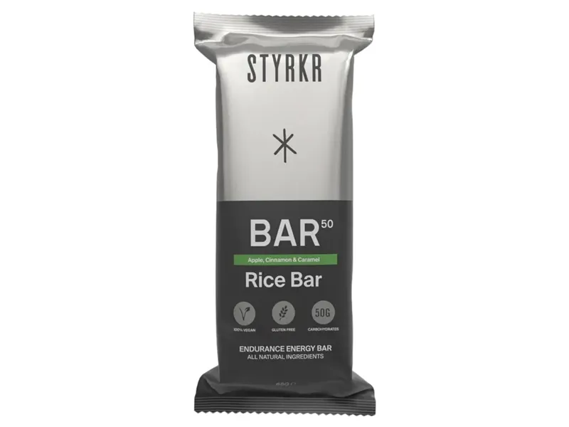 Styrkr BAR50 Apple Cinnamon and Caramel Energy Bar - Single