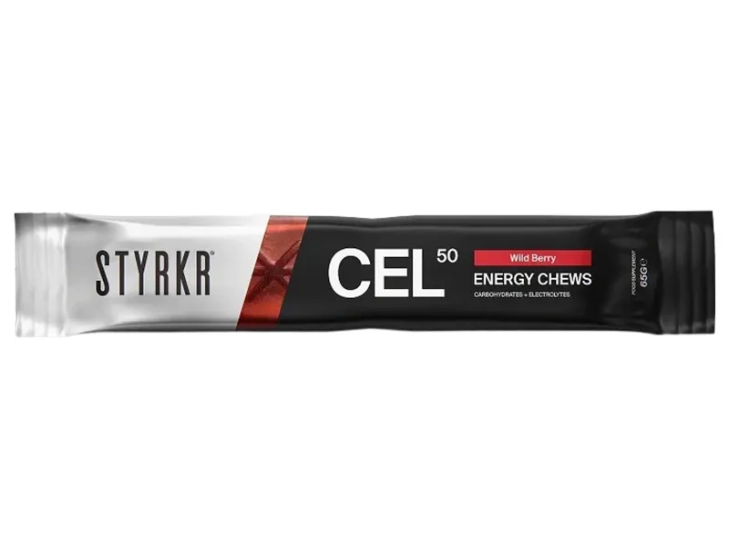 Styrkr CEL50 Carbohydrate Energy Chews in Wild Berry - Single