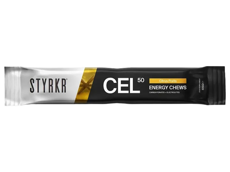 Styrkr CEL50 Carbohydrate Energy Chews in Citrus - single