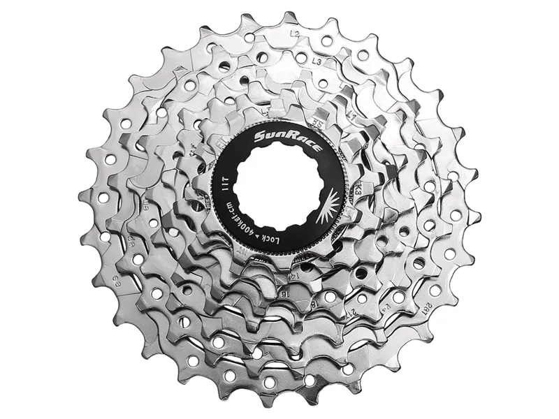 Sunrace CSR80 8-Speed Cassette in Silver