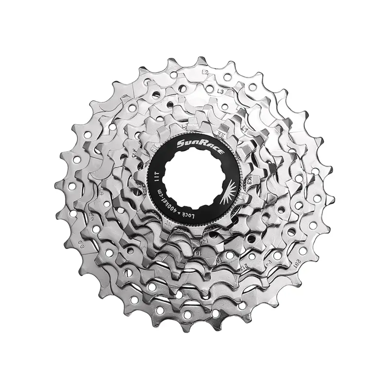 Balfes Bikes Sunrace CSR80 8-Speed Cassette in Silver | Free postage over £30, £10 off first order, price match & 0% finance.