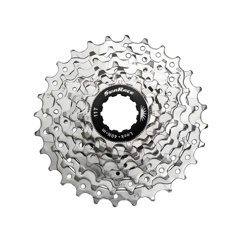 Balfes Bikes Sunrace CSR90 9-Speed Cassette 9spd in Silver | Free postage over £30, £10 off first order, price match & 0% finance.