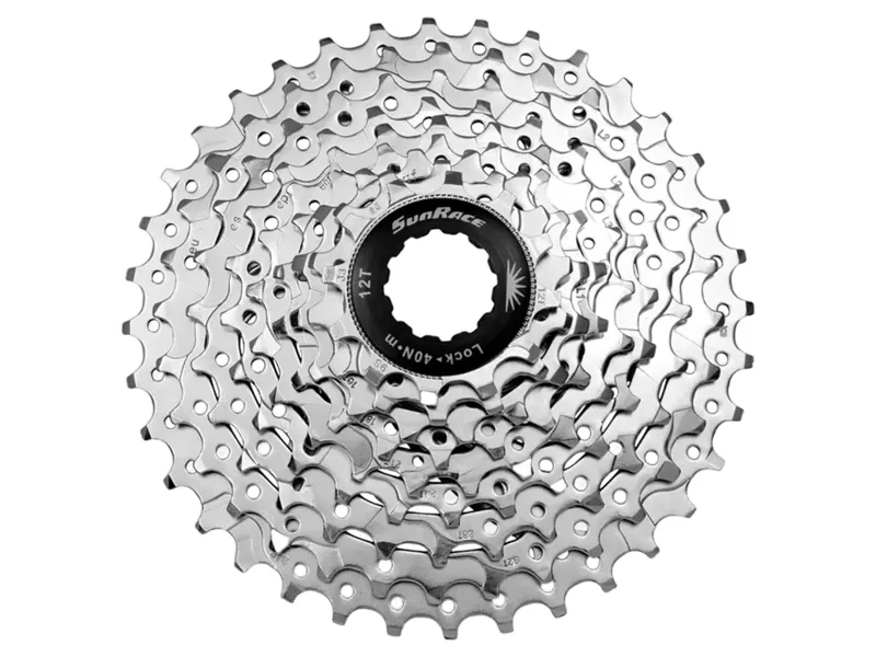 Sunrace M98 9 Speed Cassette in Silver