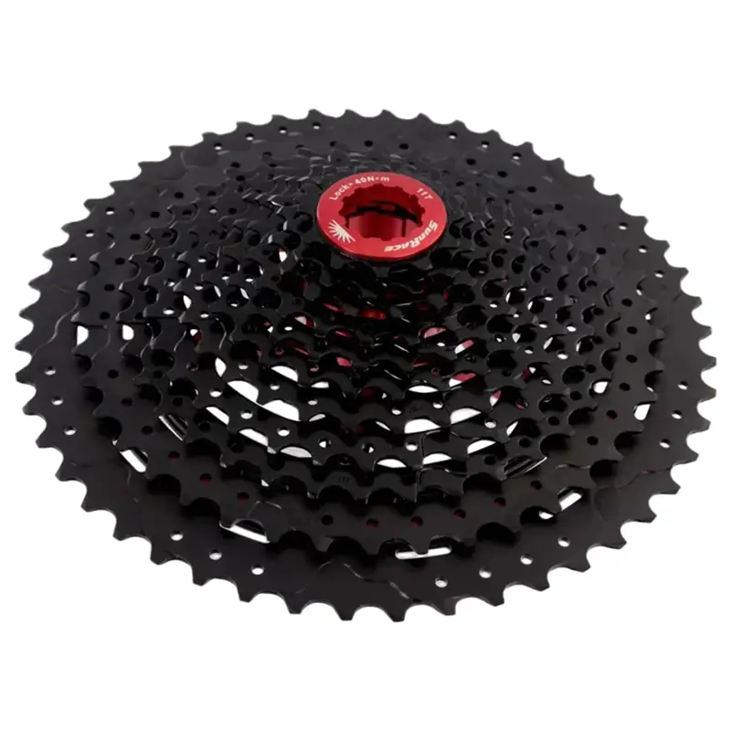 Balfes Bikes Sunrace MX80 11-51t Cassette 11spd in BlackChrome | Free postage over £30, £10 off first order, price match & 0% finance.