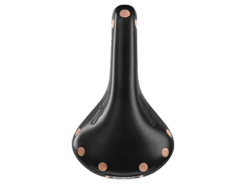 Swift Chrome Chromed Steel Rail 150 mm Saddle in Black-2