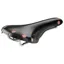 Swift Chrome Chromed Steel Rail 150 mm Saddle in Black