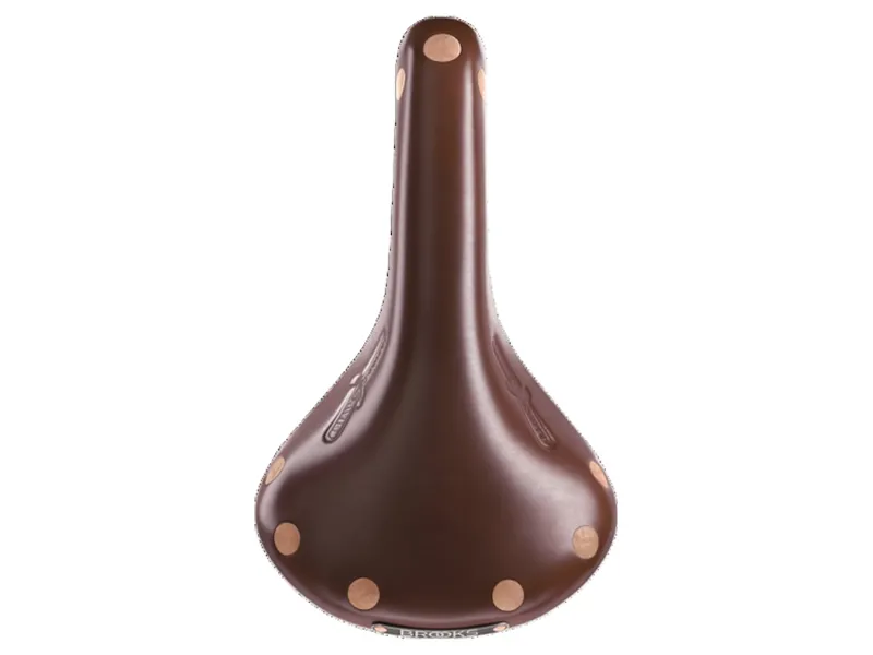 Swift Chrome Chromed Steel Rail 150 mm Saddle in Brown-2