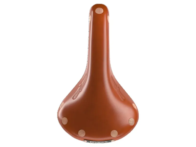 Swift Chrome Chromed Steel Rail 150 mm Saddle in Honey-2