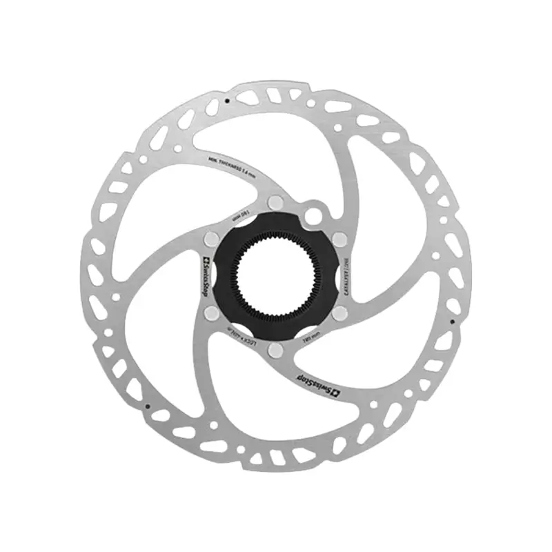 Balfes Bikes Swissstop Catalyst One Centrelock Disc Rotor 180mm in Silver | Free postage over £30, £10 off first order, price match & 0% finance.